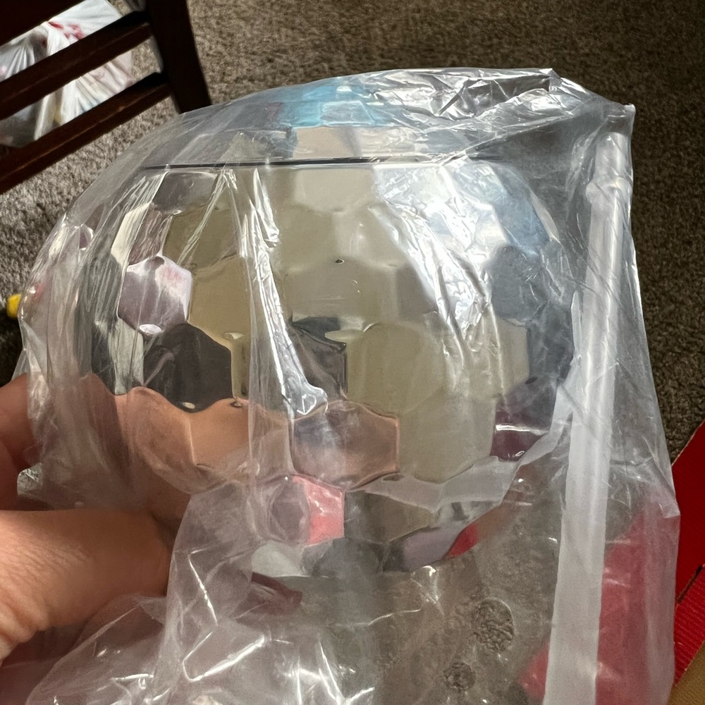 Two disco ball tumblers
